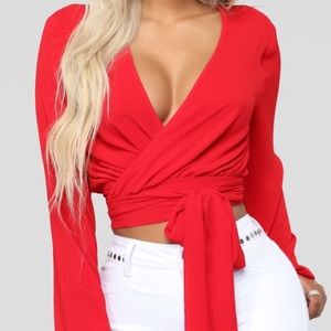 Fashion Nova Little White Lies Top